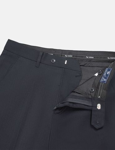 Quần âu kẻ nam cạp thường