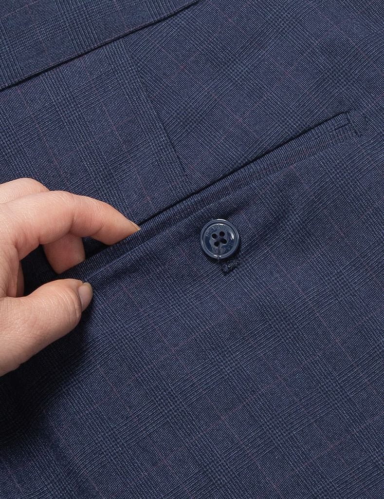 Quần vest nam cạp thường