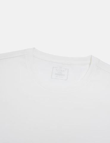 Áo t-shirt ngắn tay cổ tròn nam vai can vải phối