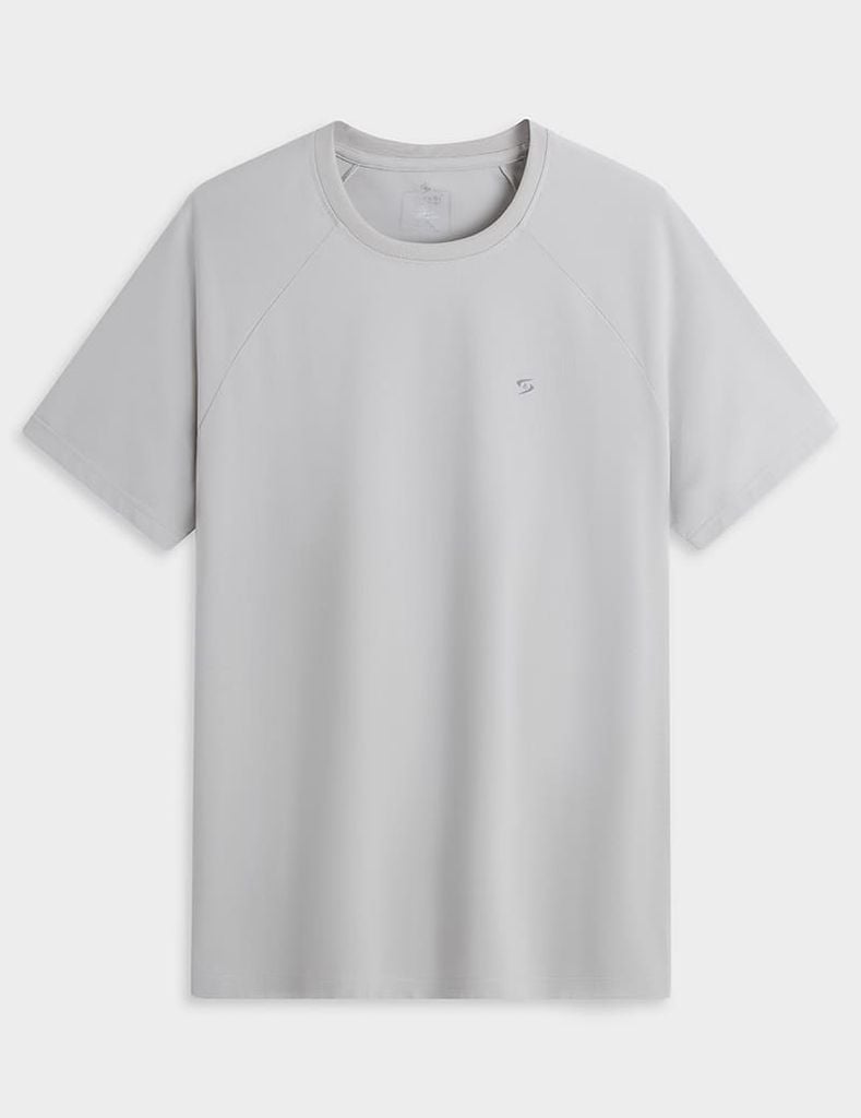 Áo t-shirt nam ngắn tay cổ tròn in sau lưng