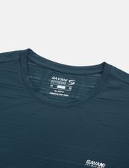 Áo t-shirt nam ngắn tay cổ tròn in logo ngực