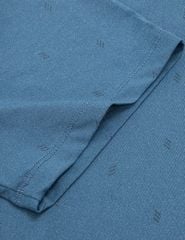 Áo T-shirt nam thể thao ngắn tay cổ tròn vải in hình đốm chéo