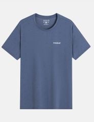 Áo T-shirt nam thể thao ngắn tay cổ tròn vải in hình đốm chéo