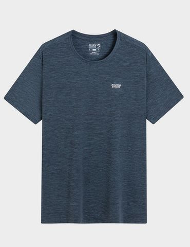 Áo T-shirt ngắn tay cổ tròn nam thể thao dáng ôm