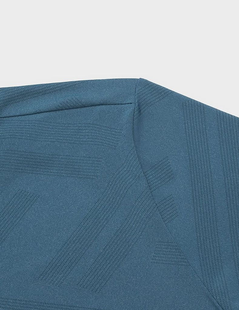 Áo T-shirt nam thể thao ngắn tay hiệu ứng lỗ chéo