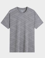 Áo T-shirt nam thể thao ngắn tay hiệu ứng lỗ chéo
