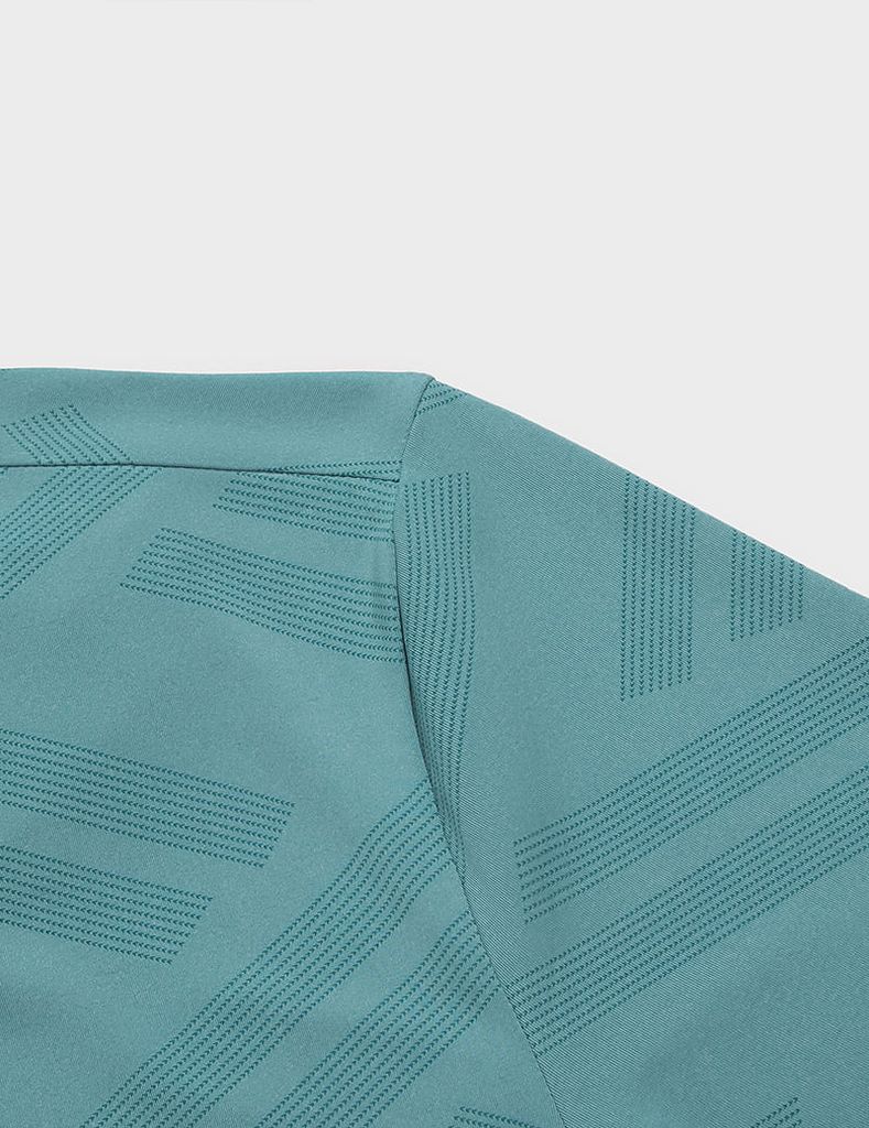 Áo T-shirt nam thể thao ngắn tay hiệu ứng lỗ chéo