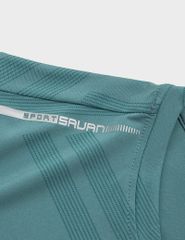 Áo T-shirt nam thể thao ngắn tay hiệu ứng lỗ chéo