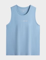 Áo tanktop nam thể thao bo cổ vải chính dáng ôm