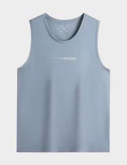 Áo tanktop nam thể thao bo cổ vải chính dáng ôm