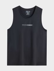 Áo tanktop nam thể thao bo cổ vải chính dáng ôm