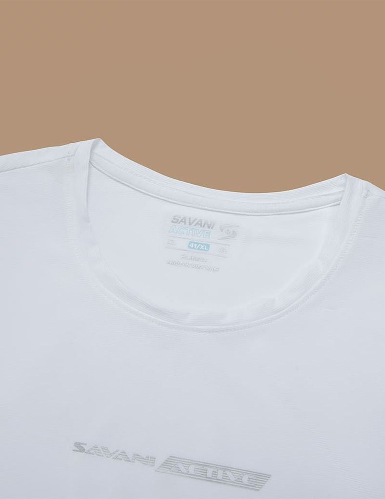 Áo tanktop nam thể thao bo cổ vải chính dáng ôm