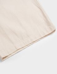 Quần short khaki đũi nam MSO006S4
