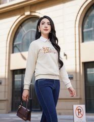Áo nỉ cổ tròn-WAN001W4