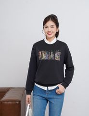 Áo nỉ cổ tròn-WAN001W4