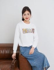 Áo nỉ cổ tròn-WAN001W4