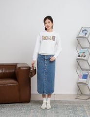 Áo nỉ cổ tròn-WAN001W4