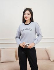 Bộ nỉ nữ WBD001W4 dáng suông rộng