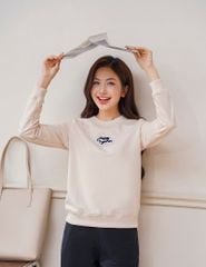 Bộ nỉ cổ tròn nữ WBK009W4