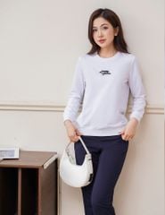 Bộ nỉ cổ tròn nữ WBK009W4