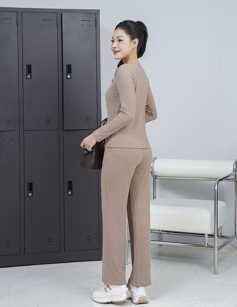 Bộ đông Cotton nữ WBK015W4