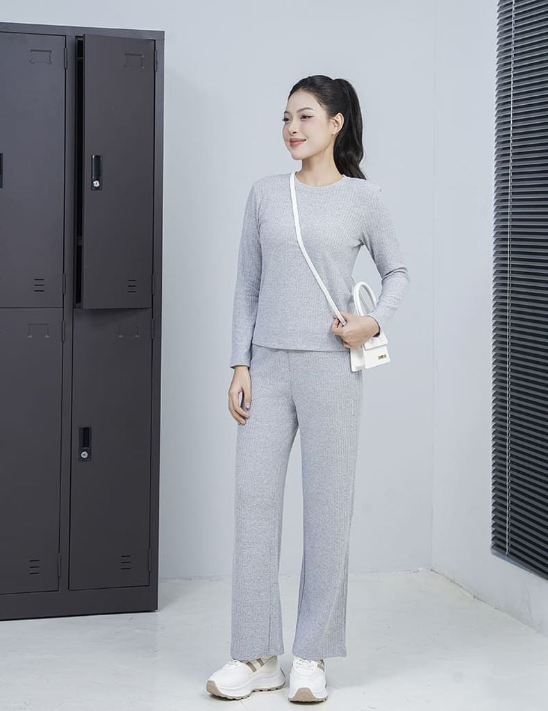 Bộ đông Cotton nữ WBK015W4