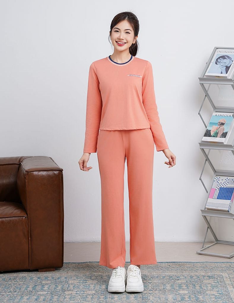Bộ đông cotton nữ WBK018W4