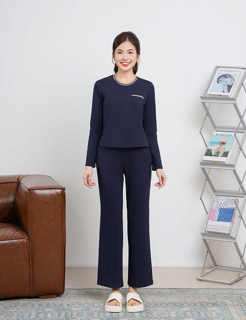 Bộ đông cotton nữ WBK018W4