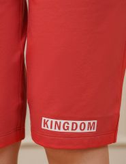 Bộ đồ hè nữ cổ tròn hình in trước ngực