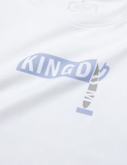 Bộ đồ hè nữ cổ tròn hình in trước ngực