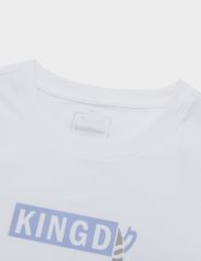 Bộ đồ hè nữ cổ tròn hình in trước ngực