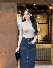 Áo giữ nhiệt cổ cao nữ WGN002W4