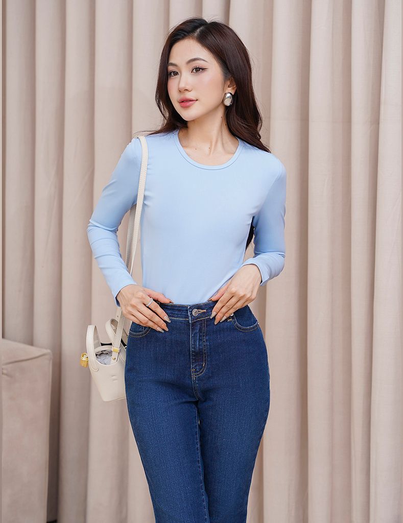 Áo giữ nhiệt cô tròn nữ WGN006W4