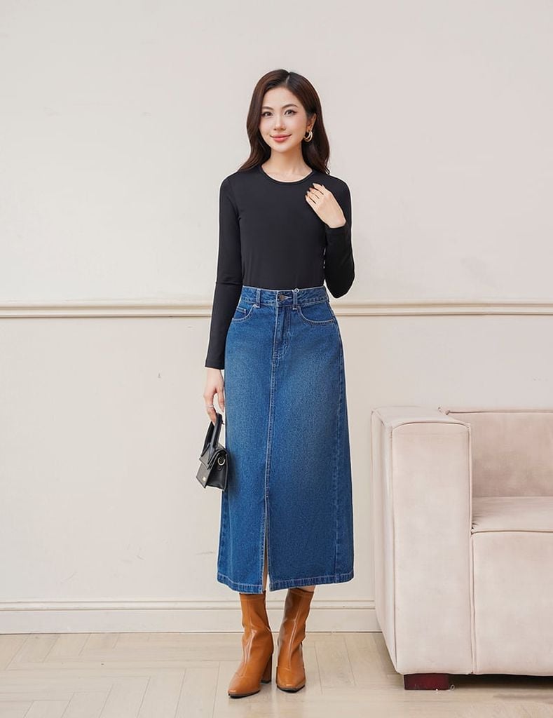 Áo giữ nhiệt cô tròn nữ WGN006W4