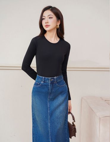 Áo giữ nhiệt cô tròn nữ WGN006W4