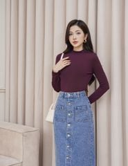 Áo giữ nhiệt cổ cao nữ WGN010W4