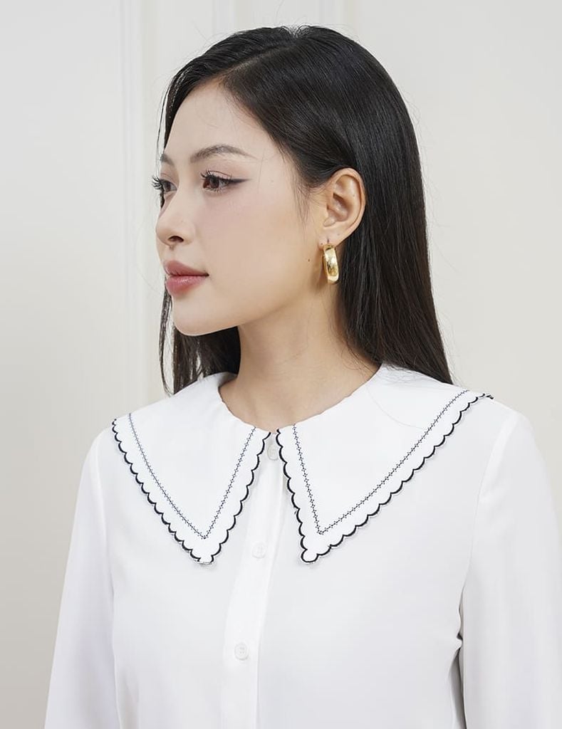 Áo sơ mi dài tay nữ WLS394K4