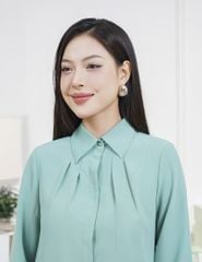 Áo sơ mi dài tay nữ WLS438K4