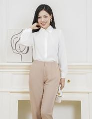 Áo sơ mi dài tay nữ WLS438K4