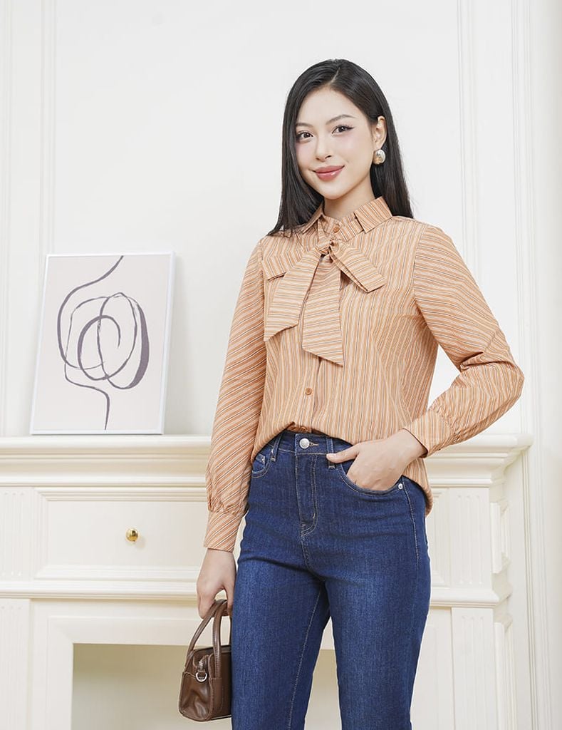 Áo sơ mi dài tay nữ WLS440K4