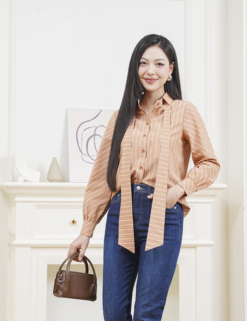 Áo sơ mi dài tay nữ WLS440K4