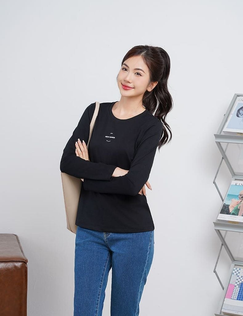 Áo thun dài tay nữ WLT007W4