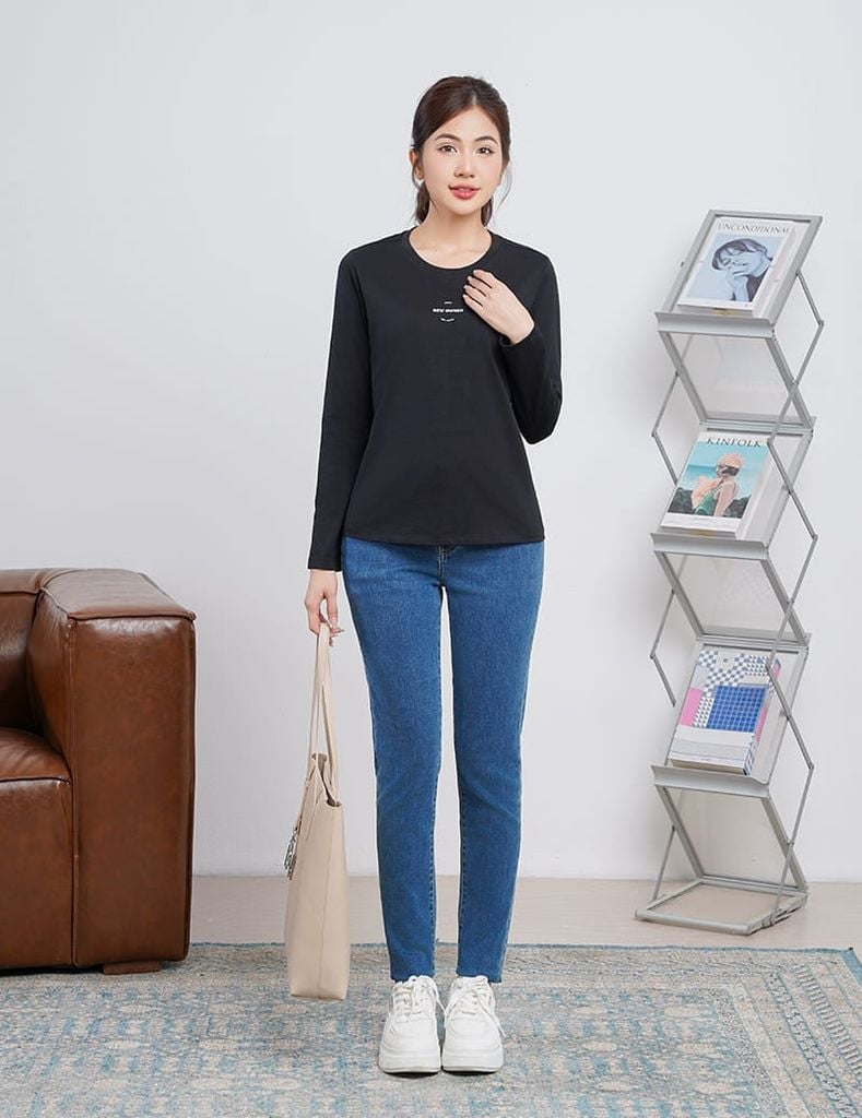 Áo thun dài tay nữ WLT007W4