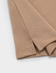 Áo polo nữ mắt chim cổ line thêu tay