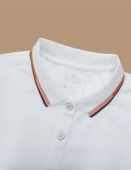 Áo polo nữ mắt chim ngắn tay cổ line