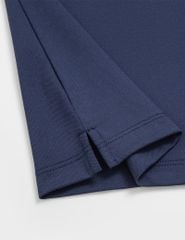 Áo polo nữ mắt chim line bo thêu tay