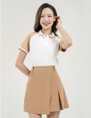 Áo thun có cổ ngắn tay nữ WPS020S4
