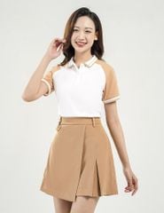 Áo thun có cổ ngắn tay nữ WPS020S4