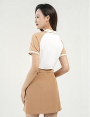 Áo thun có cổ ngắn tay nữ WPS020S4