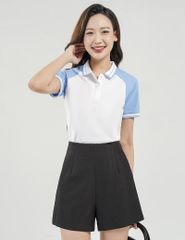 Áo thun có cổ ngắn tay nữ WPS020S4